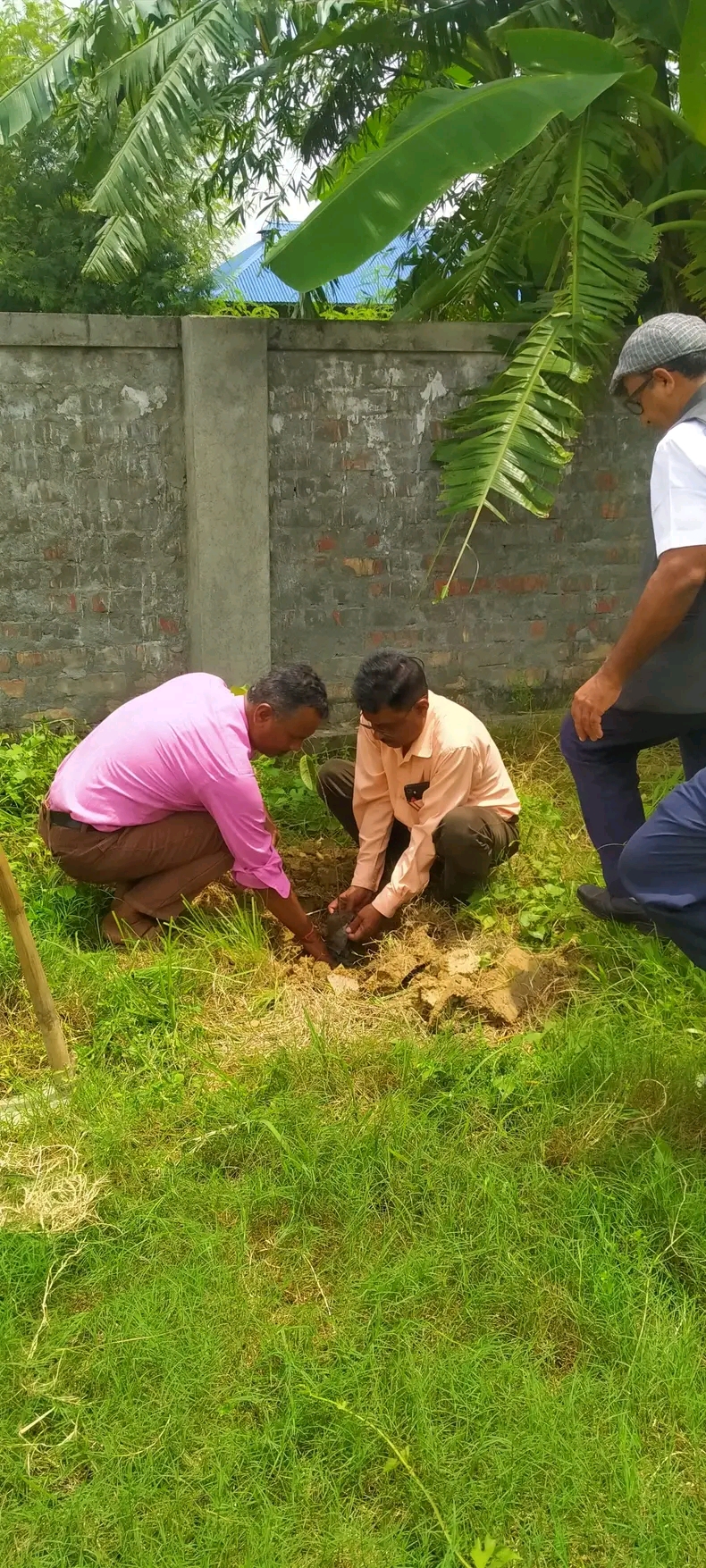 बर्जुमा विद्यालयबाट हरियाली अभियानको थालनी, वृक्षारोपणमा उत्साहपूर्ण सहभागिता ।